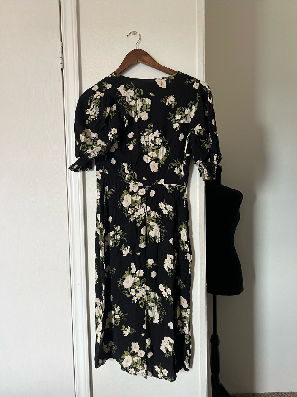 Reformation Esmeralda Floral Midi Dress Medium Cottagecore - Picture 4 of 6